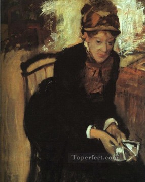 メアリー・カサットの肖像 エドガー・ドガ Oil Paintings